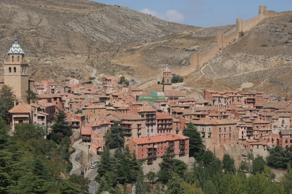 Albarracín ciudad medieval cerca de Teruel